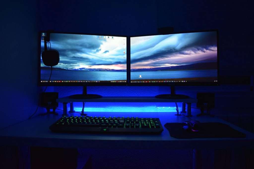 Gaming PC setup